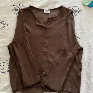 A brown cardigan from Cotton On!! Size XL